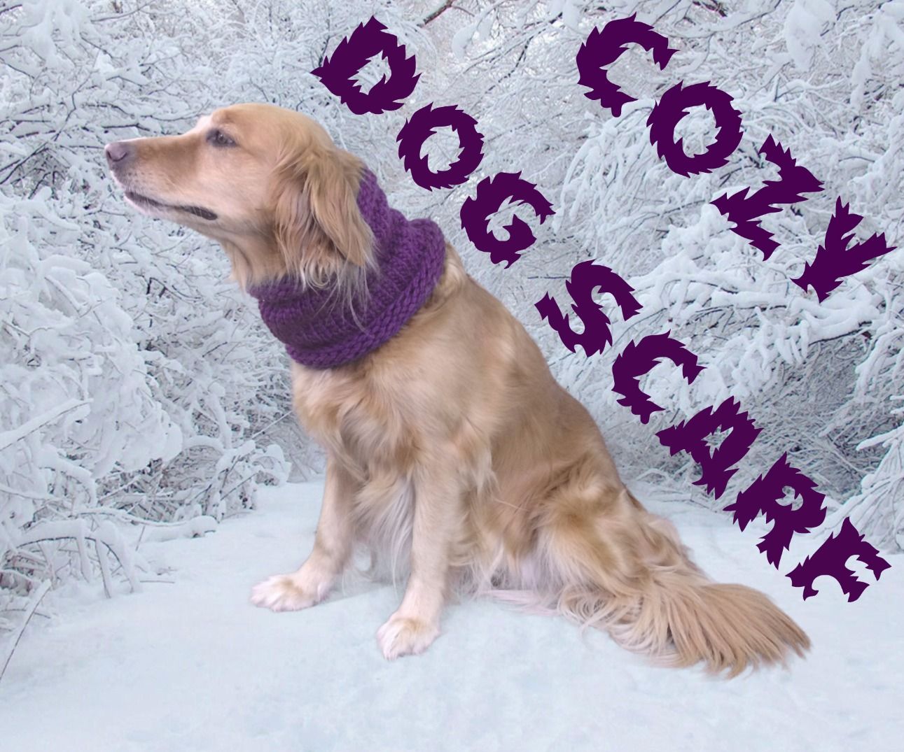 Cozy Knitted Dog Scarf 4 Steps (with Pictures) Instructables
