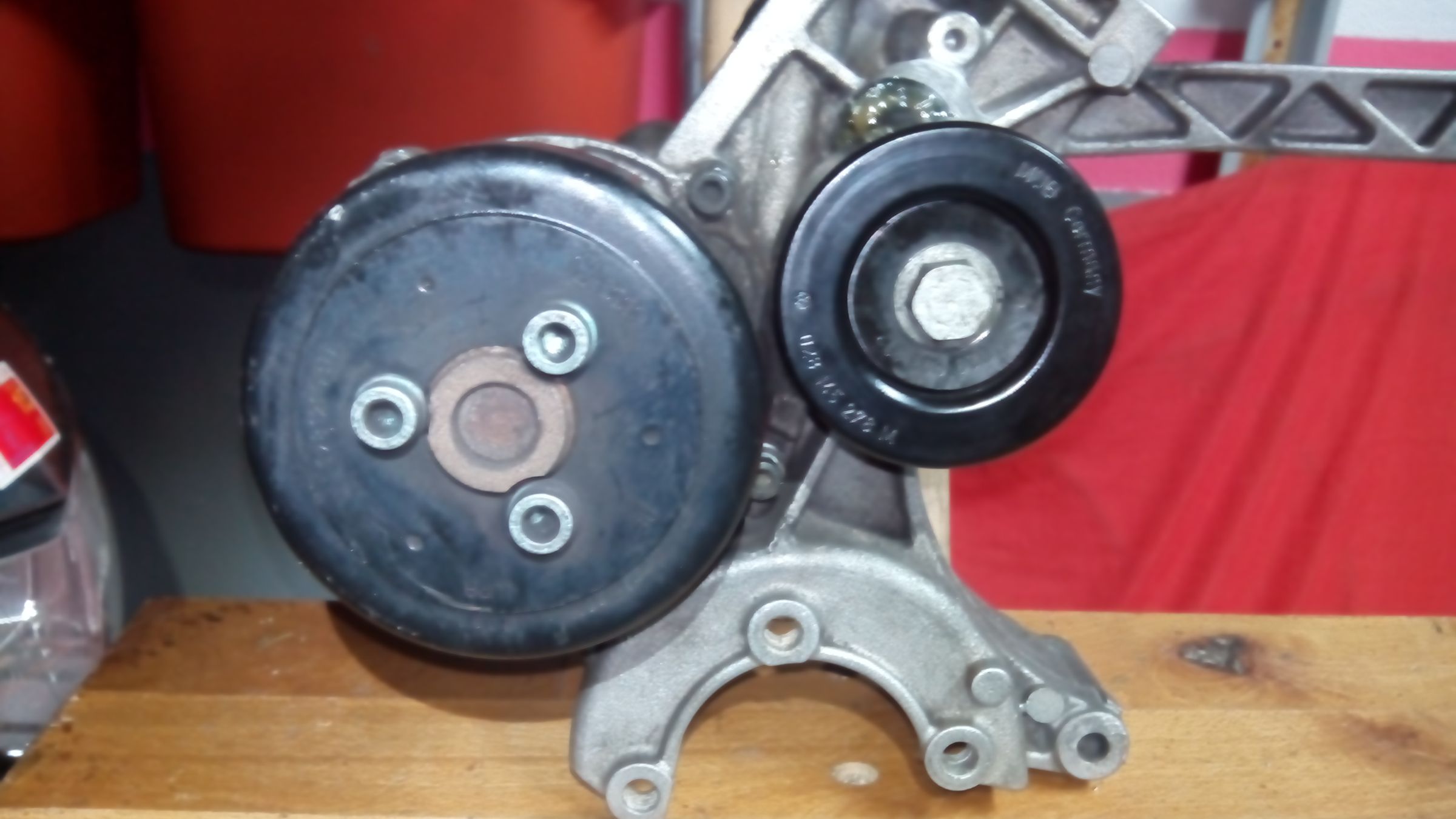 Volkswagen Polo Accesory Support AEF Diesel Engine Repair