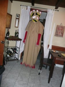 Making a Halloween Mask and Costume