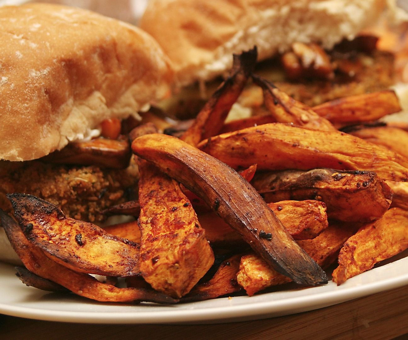 Balsamic Chilli Sweet Potato Fries