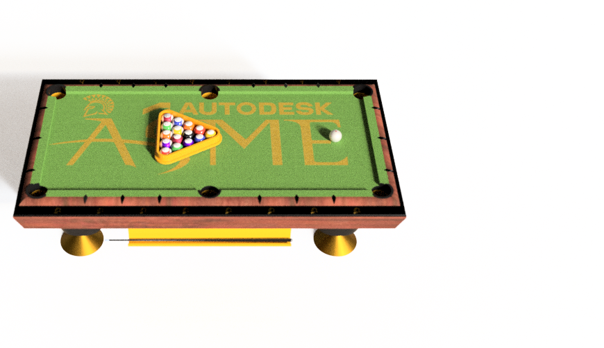 CAD Mini-Pool Table