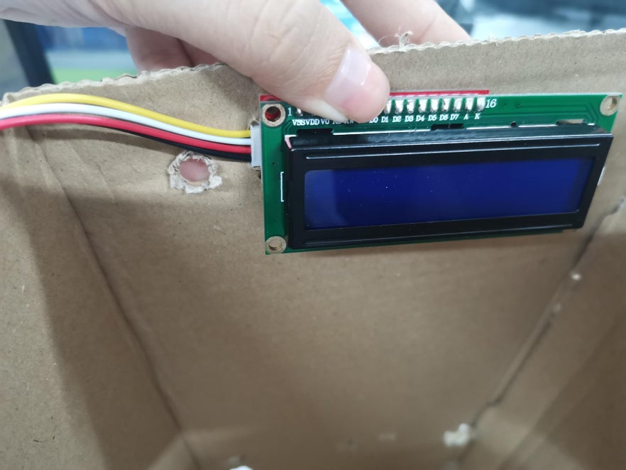 Attach Cardboard to the Parts