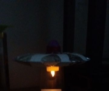 Quick and Easy Alien Abduction Lamp
