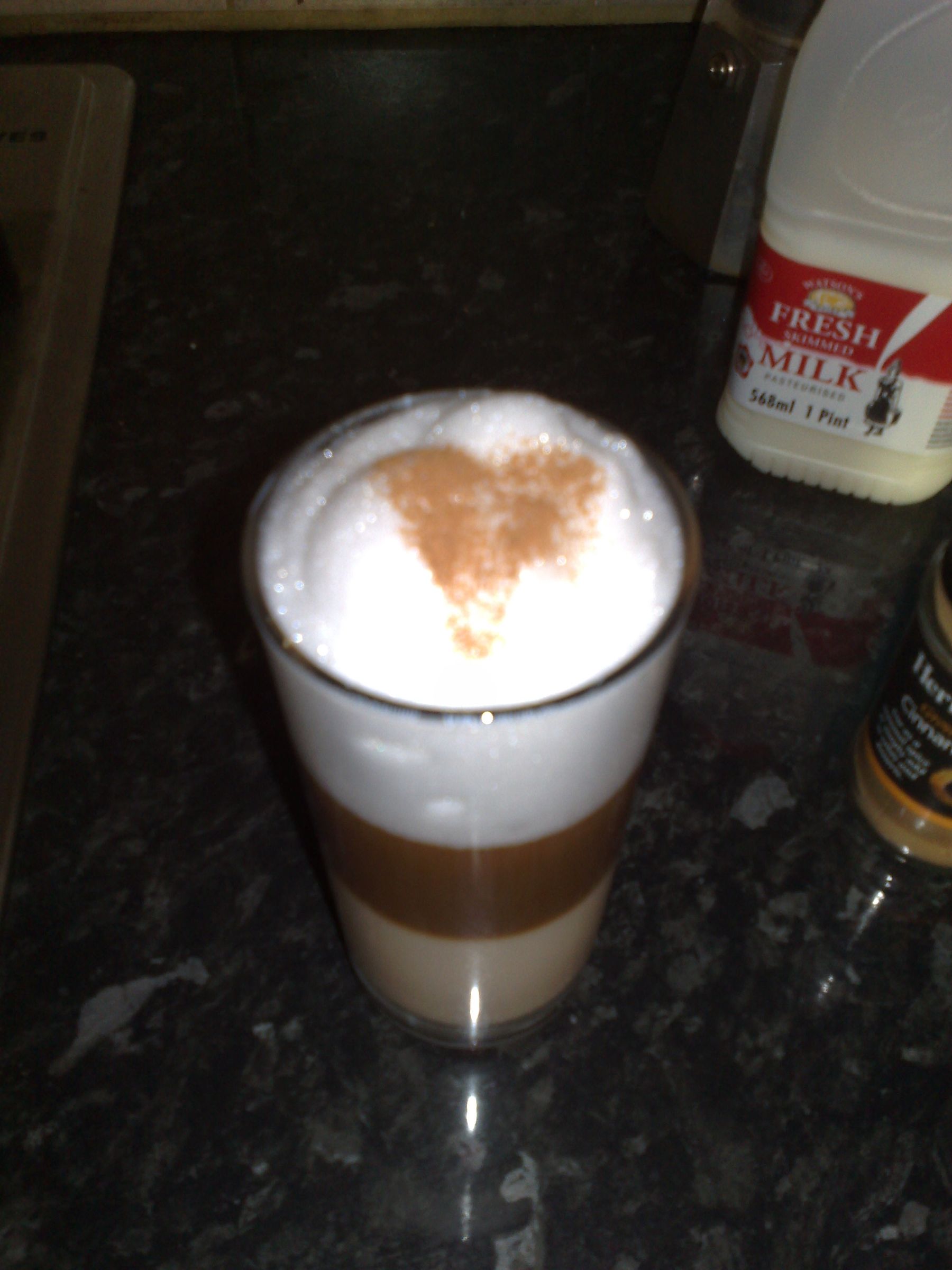 Easy, Impressive Looking, Layered Caffe Latte 7 Steps Instructables