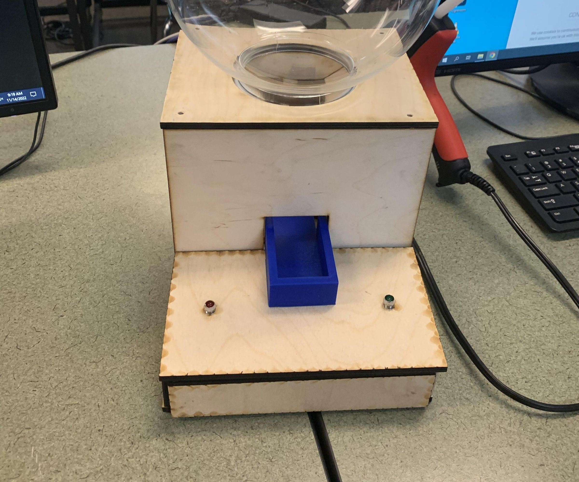 Secret Knock Gumball Machine (Revised)