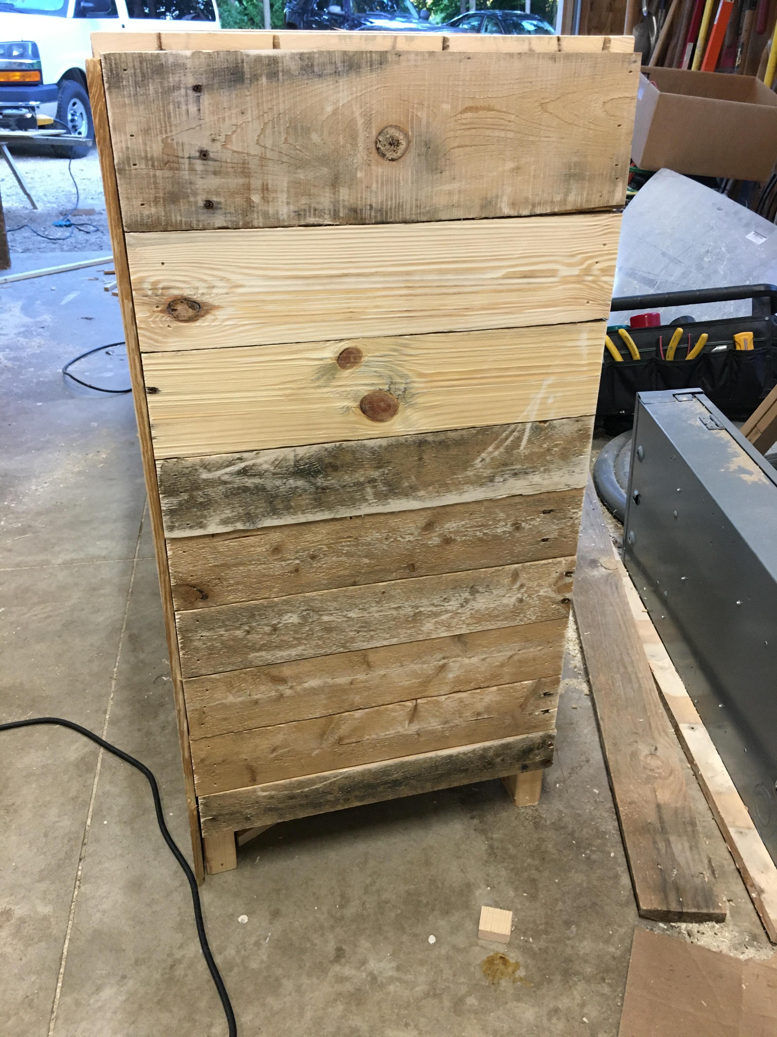 Rustic Pallet Wood Sofa Table 8 Steps (with Pictures) Instructables