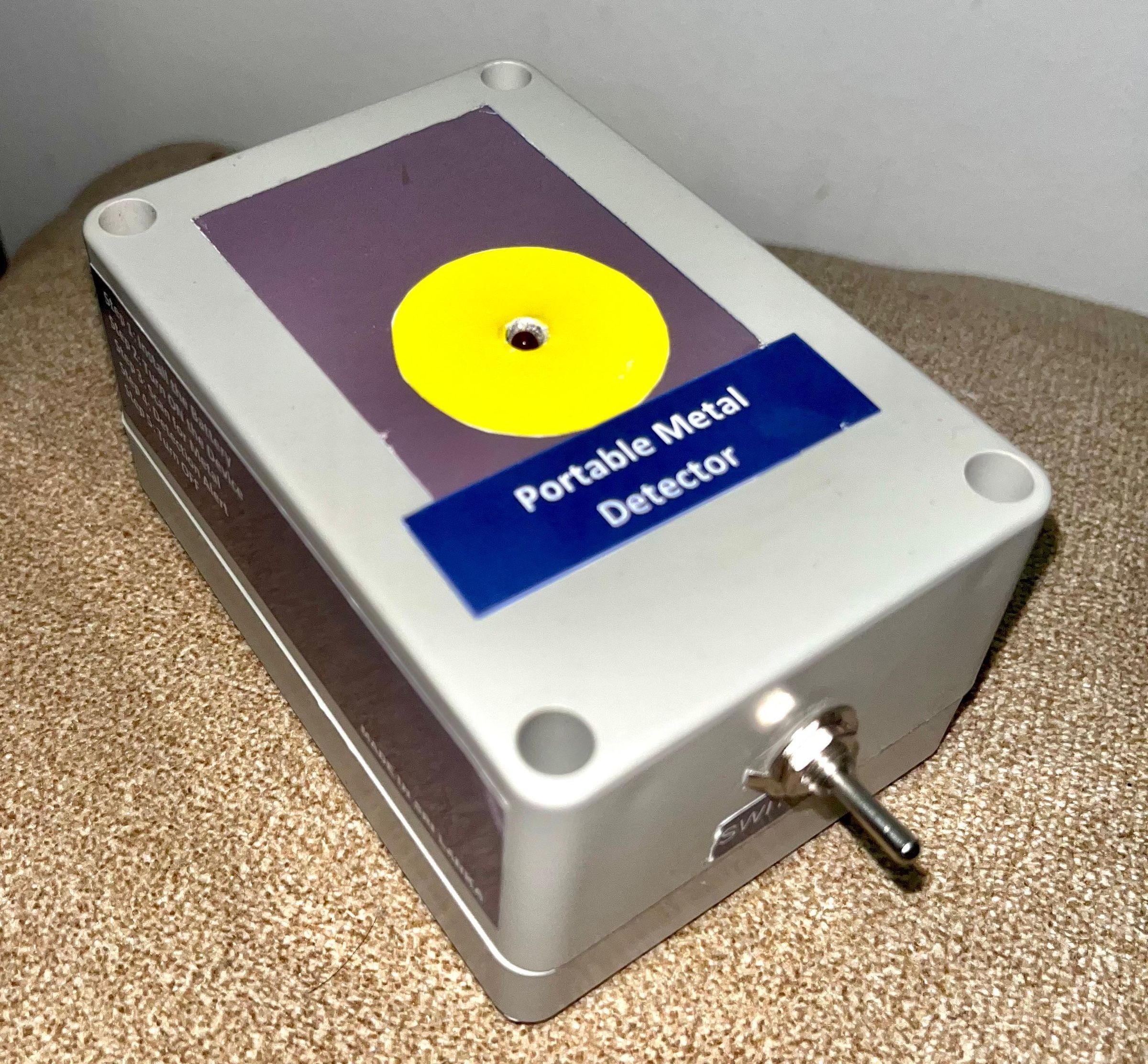 Portable Metal Detector