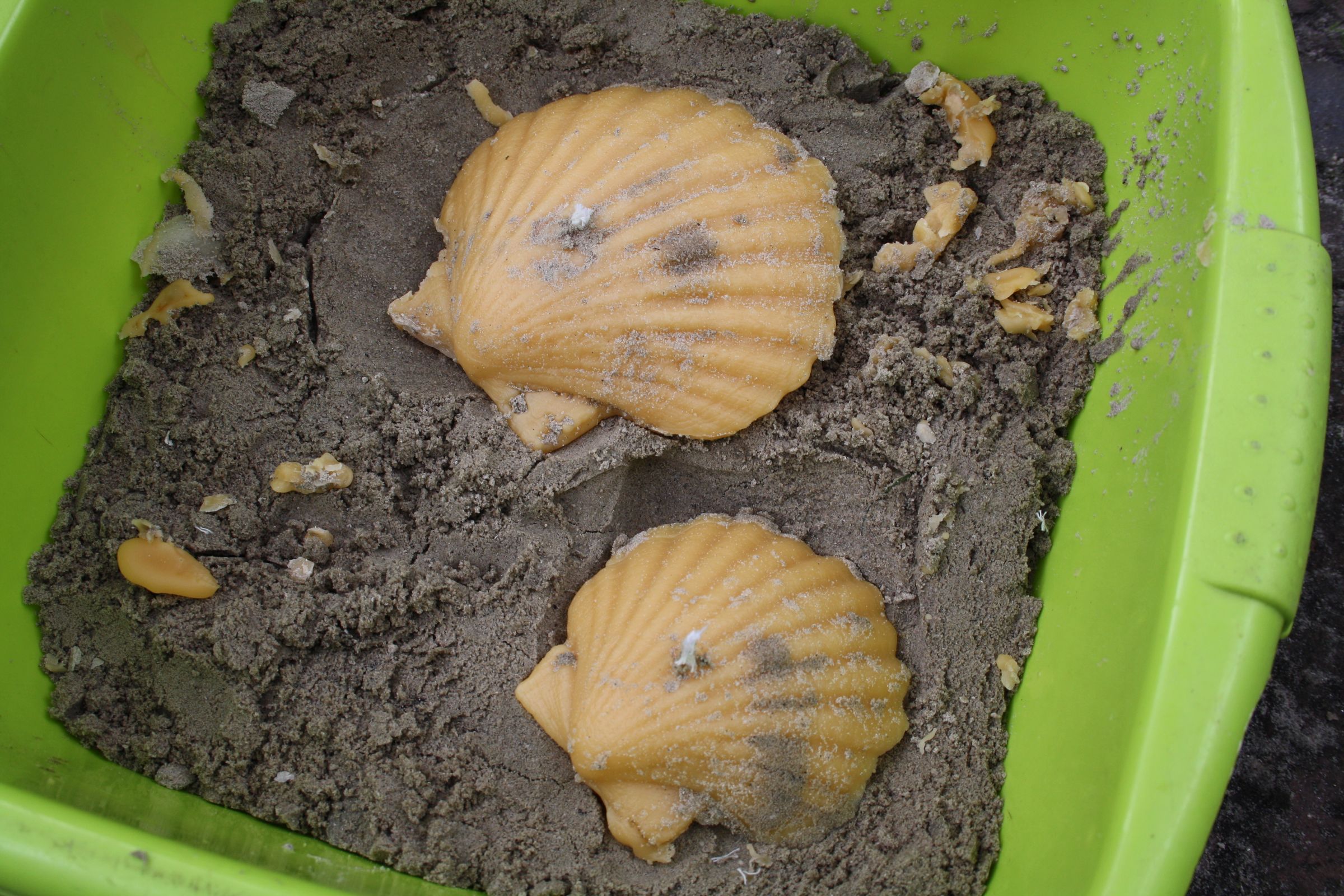 Making Sand Candles