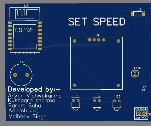 Set-Speed, a Solution to Speeding Vehicles.
