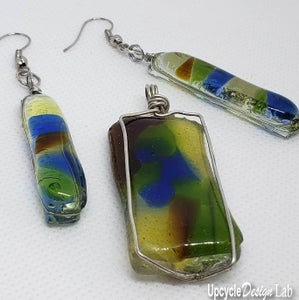 Recycle Bottle Glass Into Jewelry With Your Microwave