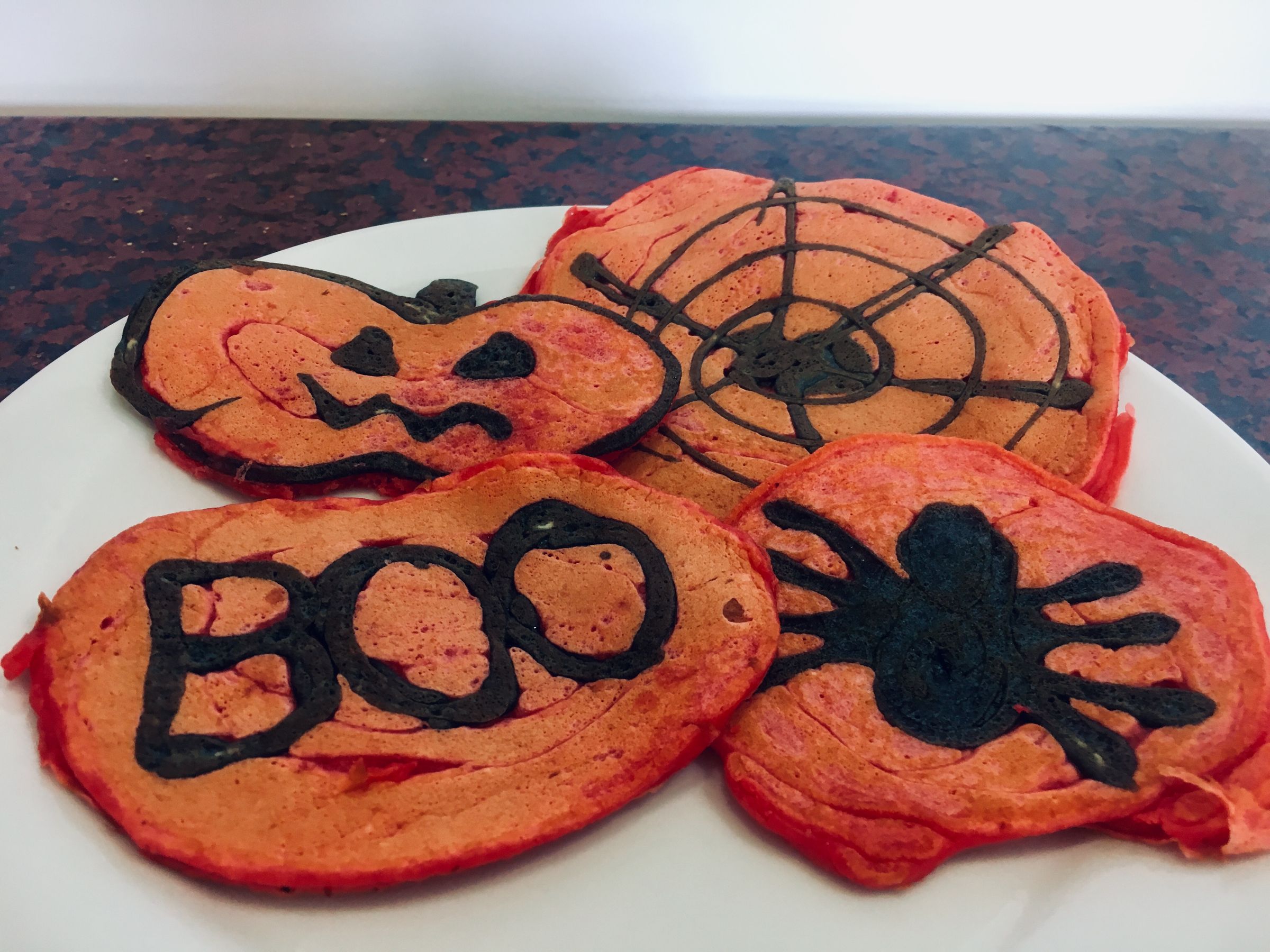 Halloween Pancake Art 7 Steps (with Pictures) Instructables