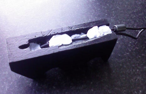 Spray and Insert and Secure Cables.