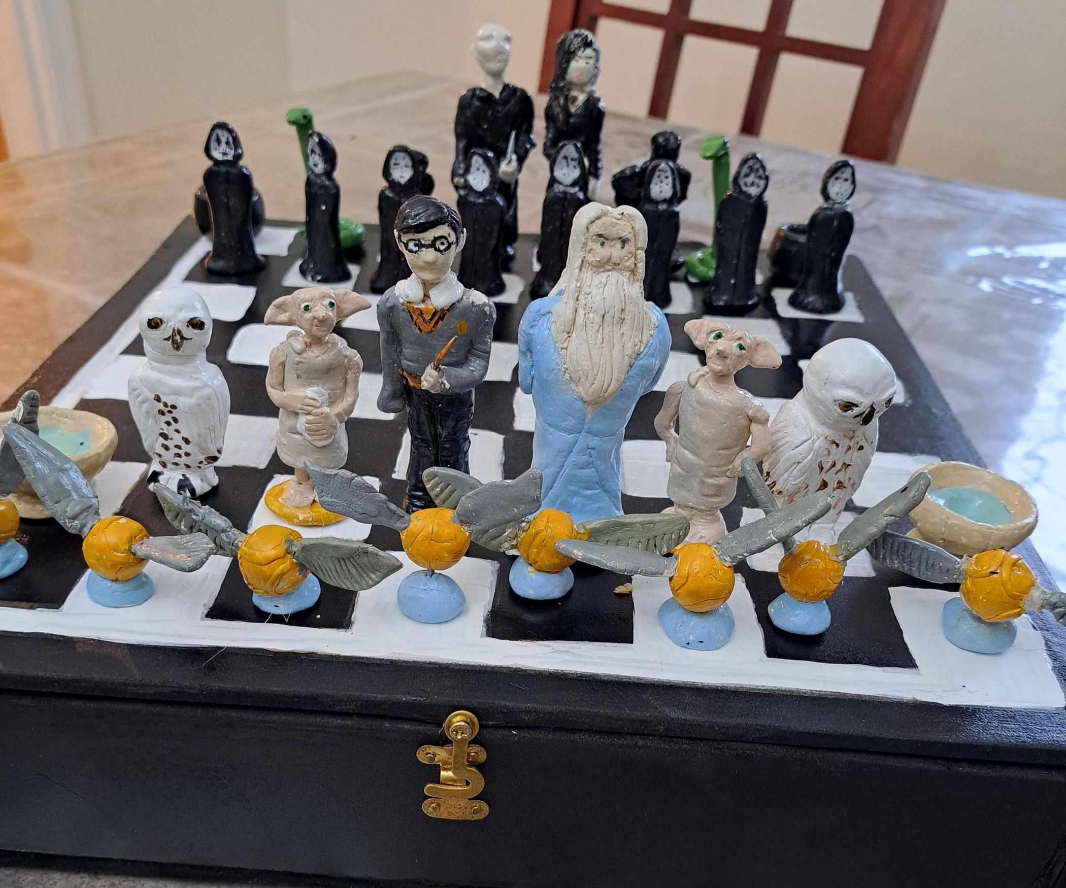 Harry Potter Character Themed Chess Set : 3 Steps - Instructables