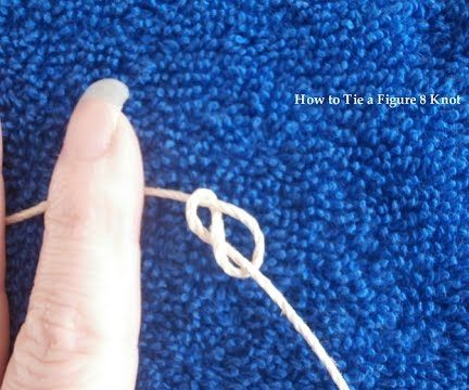 DIY How to Tie a Figure 8 Eight Knot for Hemp Jewelry