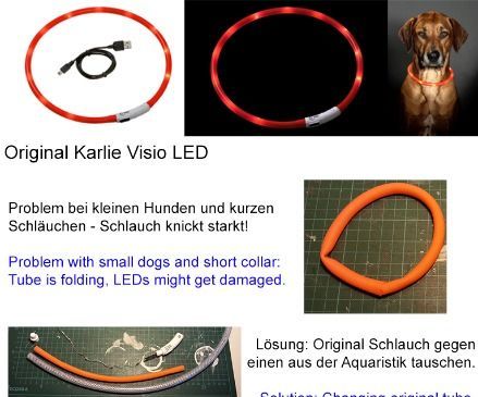 Dog LED collar improvement