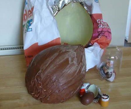 Project GIANT Kinder Egg