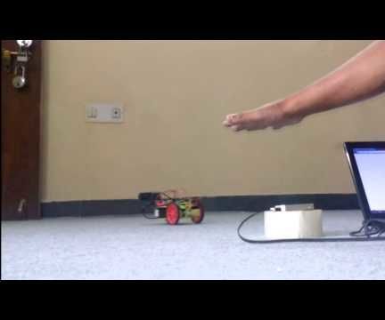 Leap Motion Controlled Remote Search and Disposal Robot