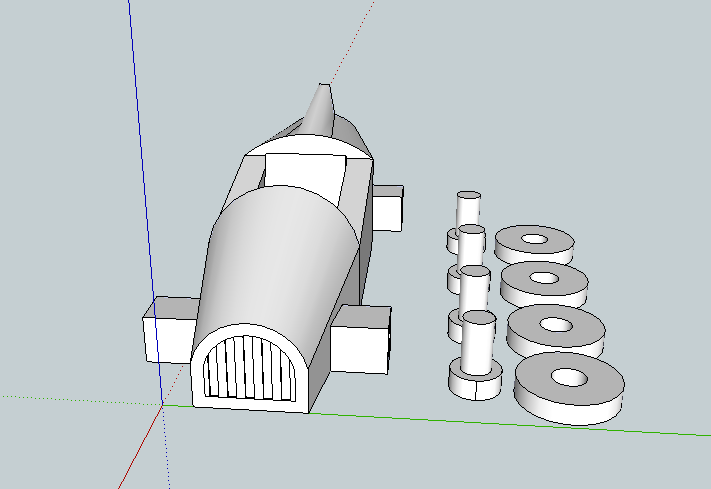 Google Sketchup Go-Kart