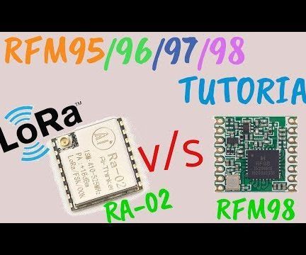 LoRa RFM98 Tutorial Ra-02 HopeRF Module Comparison