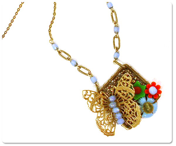 Filigree Butterfly Necklace