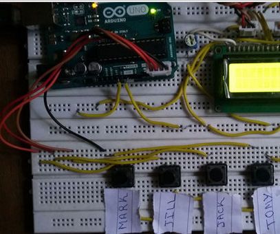 DIY an Arduino Voting Machine