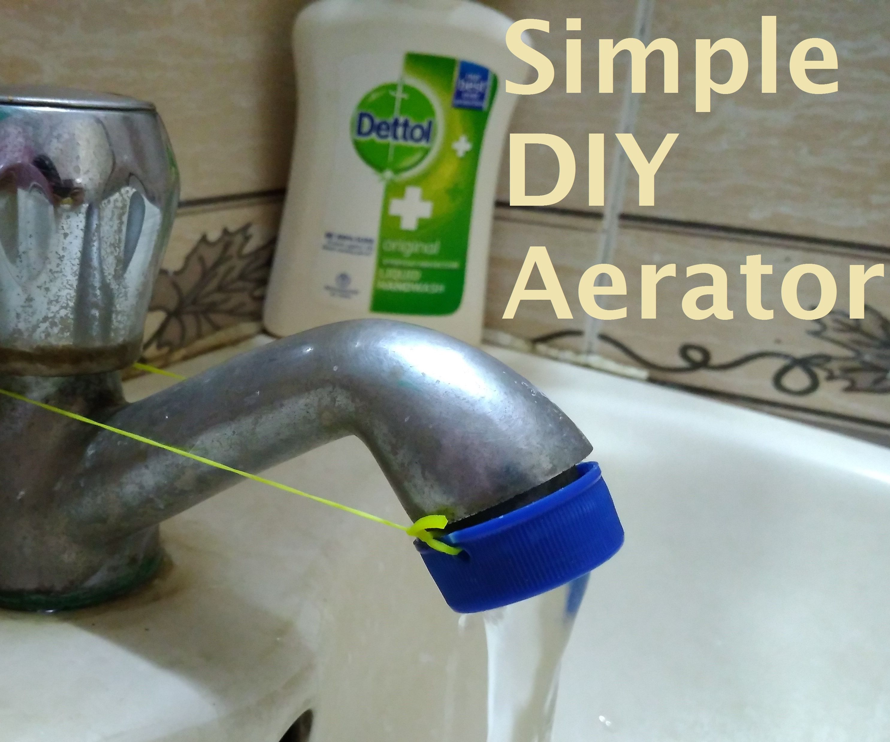 DIY Faucet Aerator