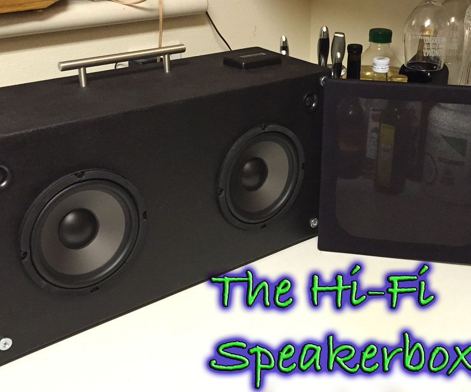 The Speakerboxxx - Hi-Fi BT Boombox From Scratch!