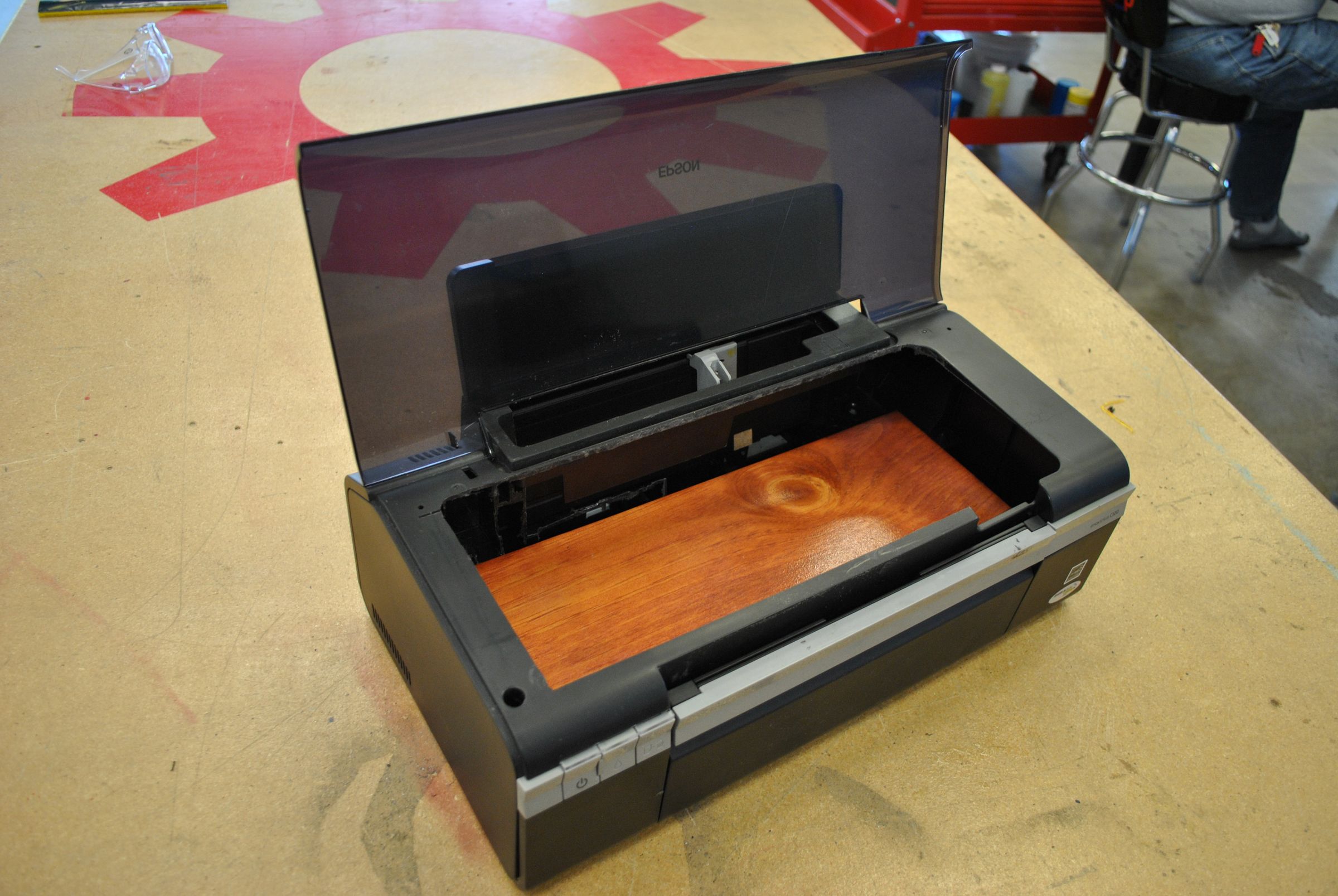 Turning an Old Printer in to a Breadbox