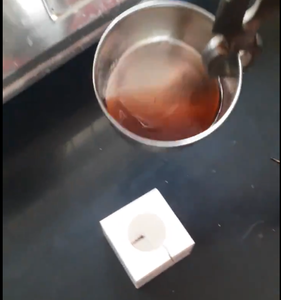 Melting Wax & Pouring Into Mould