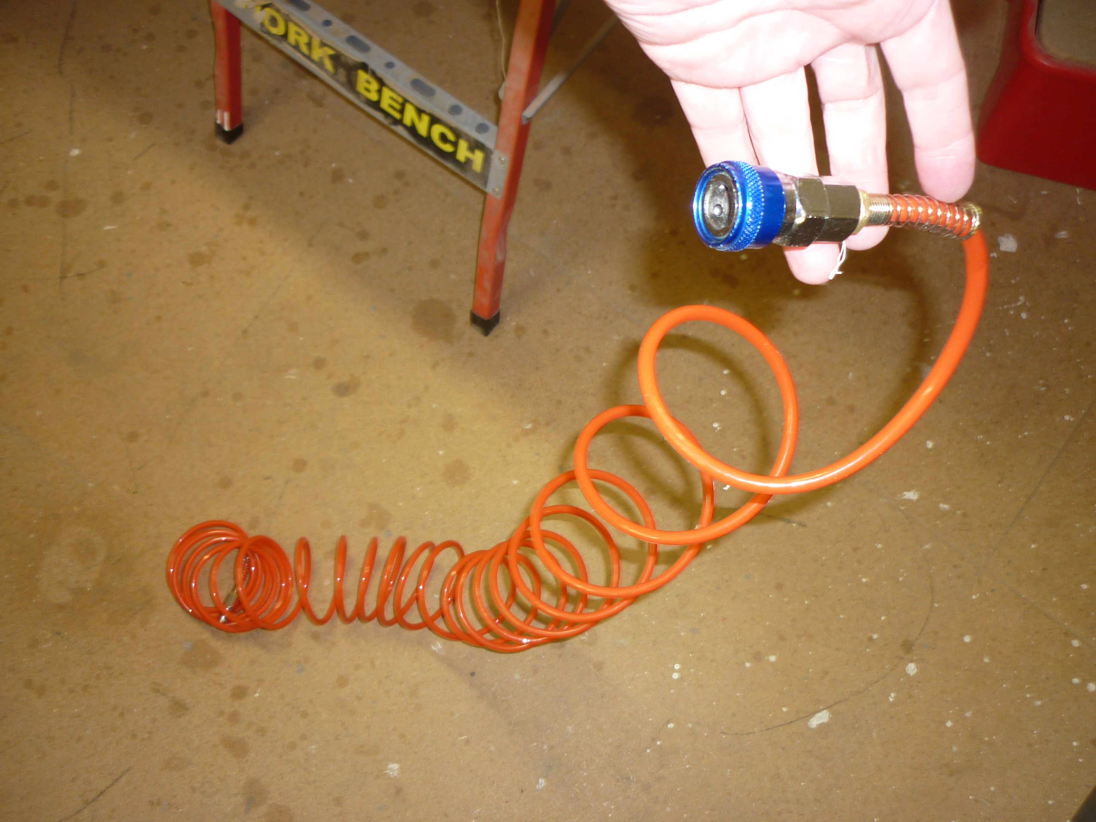 Tame Your Air Hose 3 Steps Instructables