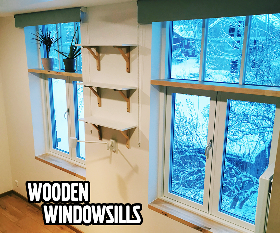 Wooden (Floating) Windowsills 