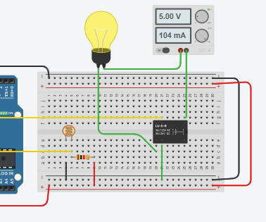Arduino Light Intensity Lamp