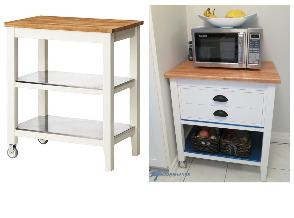 Ikea Stenstorp Kitchen Cart Hack : 18 Steps (with Pictures