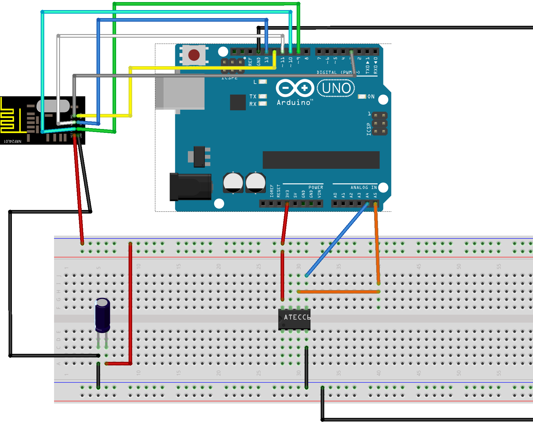 Wireless Encrypted Communication Arduino