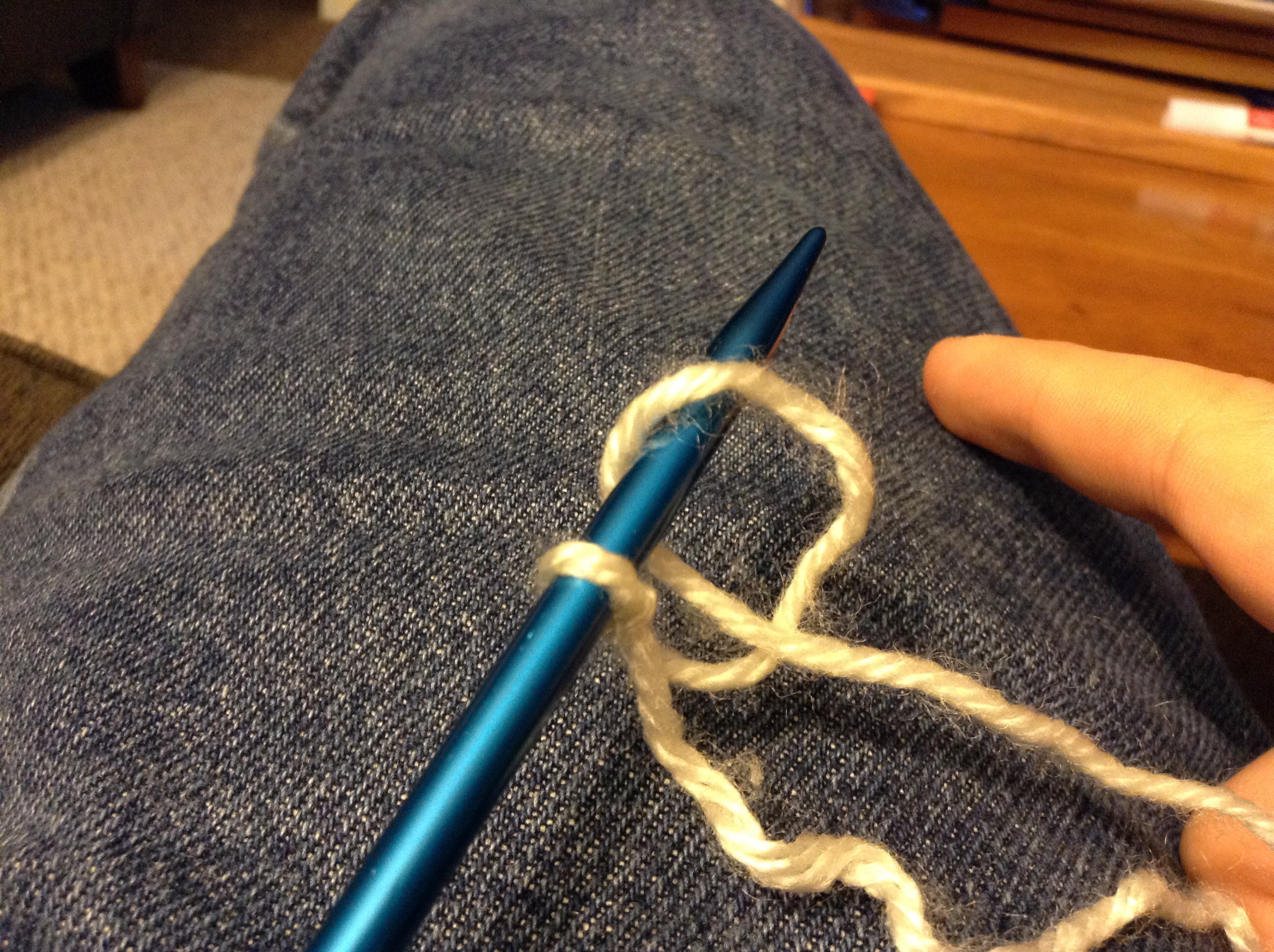 Knitting: Casting on (The Loop Method) : 3 Steps - Instructables