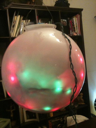 Outdoor Blinking Christmas Ornament