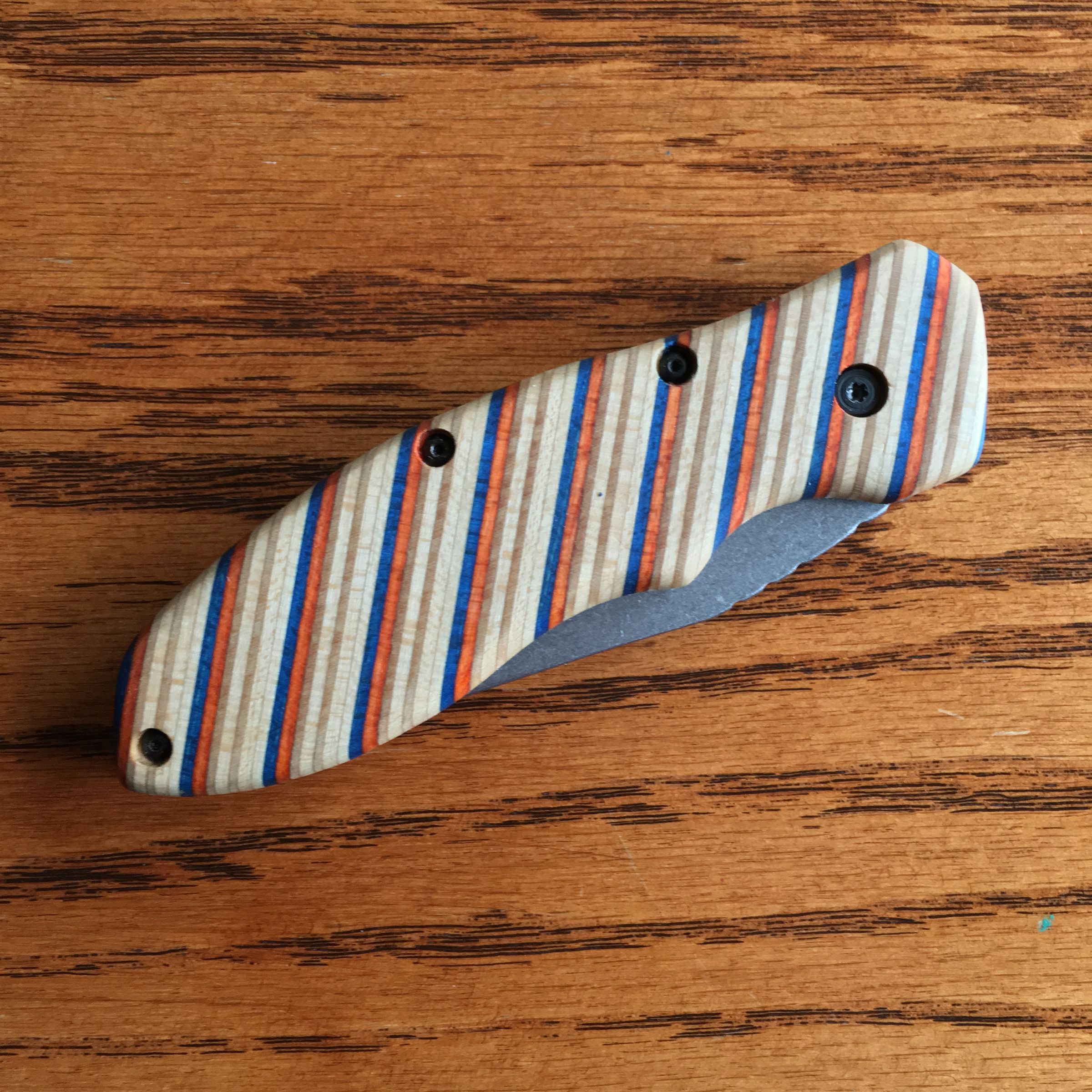 How to Make Knife Handles From Recycled Skateboards 13 Steps (with