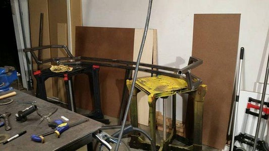 Adding Plastic Back in and Fitting the Bumper to Finalize the Shape of the Wings.