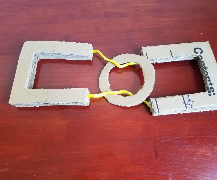 Fun and Easy Cardboard Horseshoe Puzzel