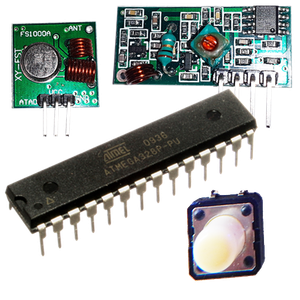 AVR Microcontroller. Wireless Communication. RF Transmitter - RF ...