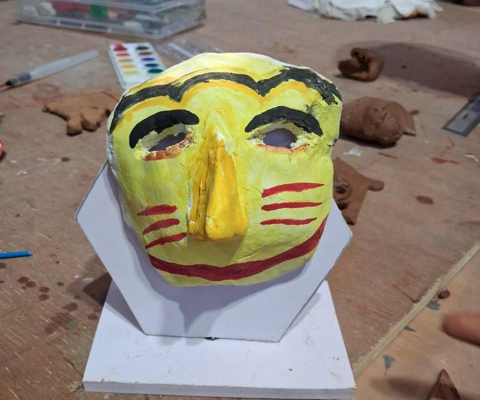 Making a Tribal Mask