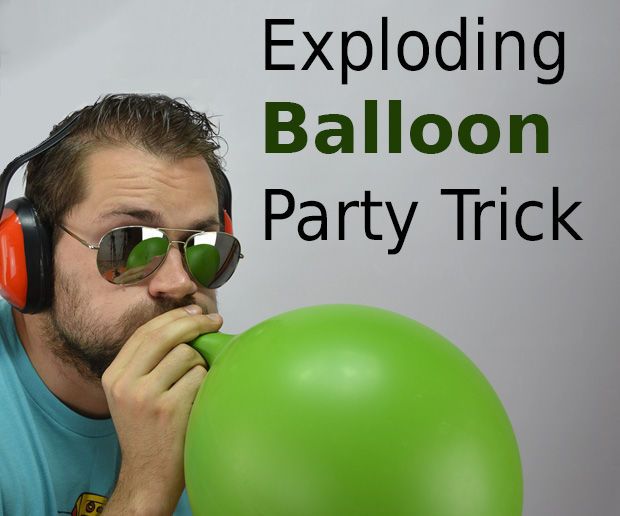 Exploding Balloon Without Touching It