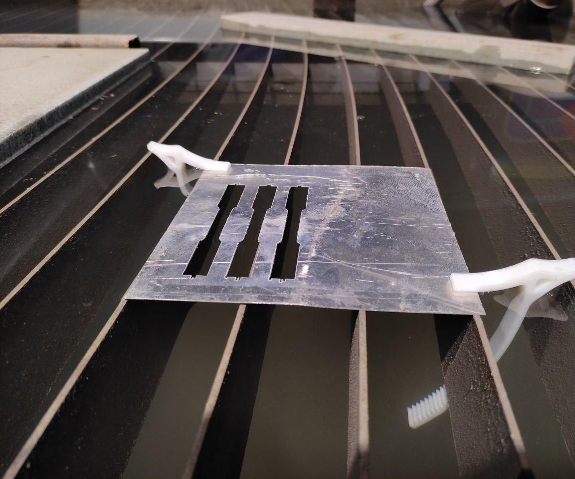 3D Printed Waterjet Work-holding for Thin Parts