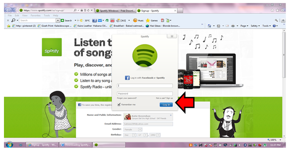 Downloading Spotify