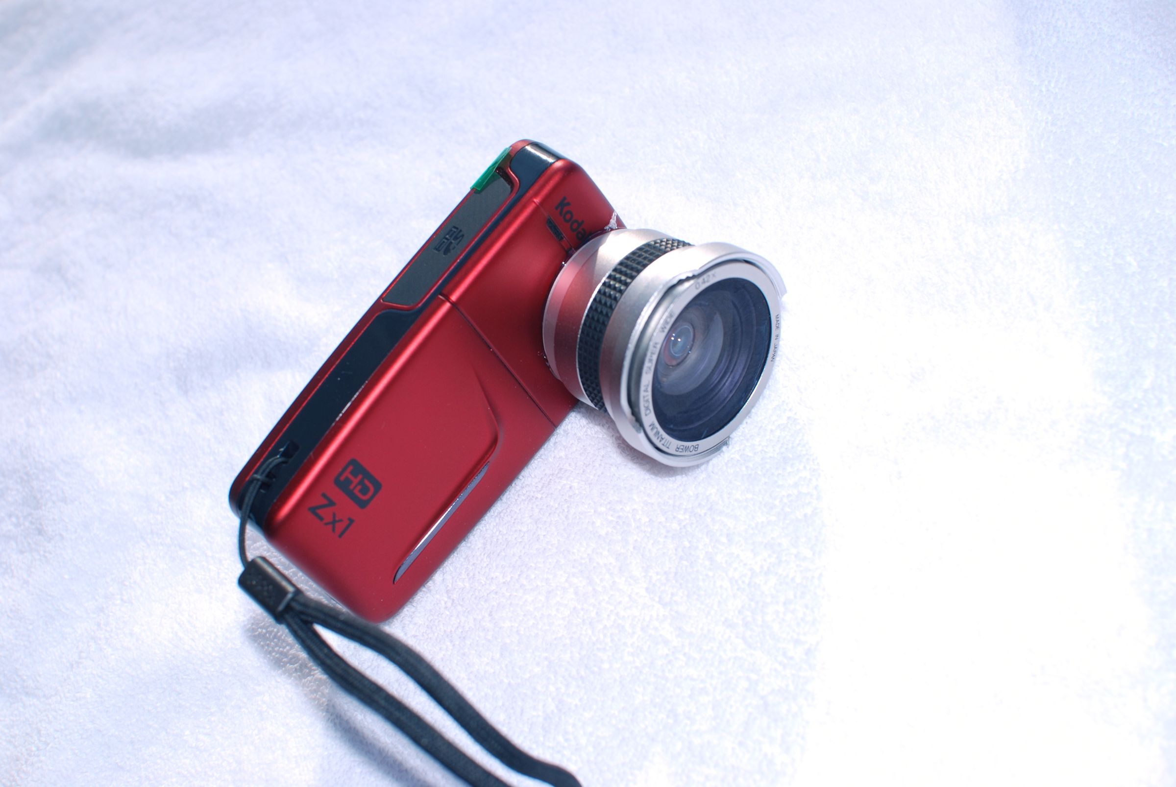 How to Convert Your Pocket Camcorder to Wide Angle