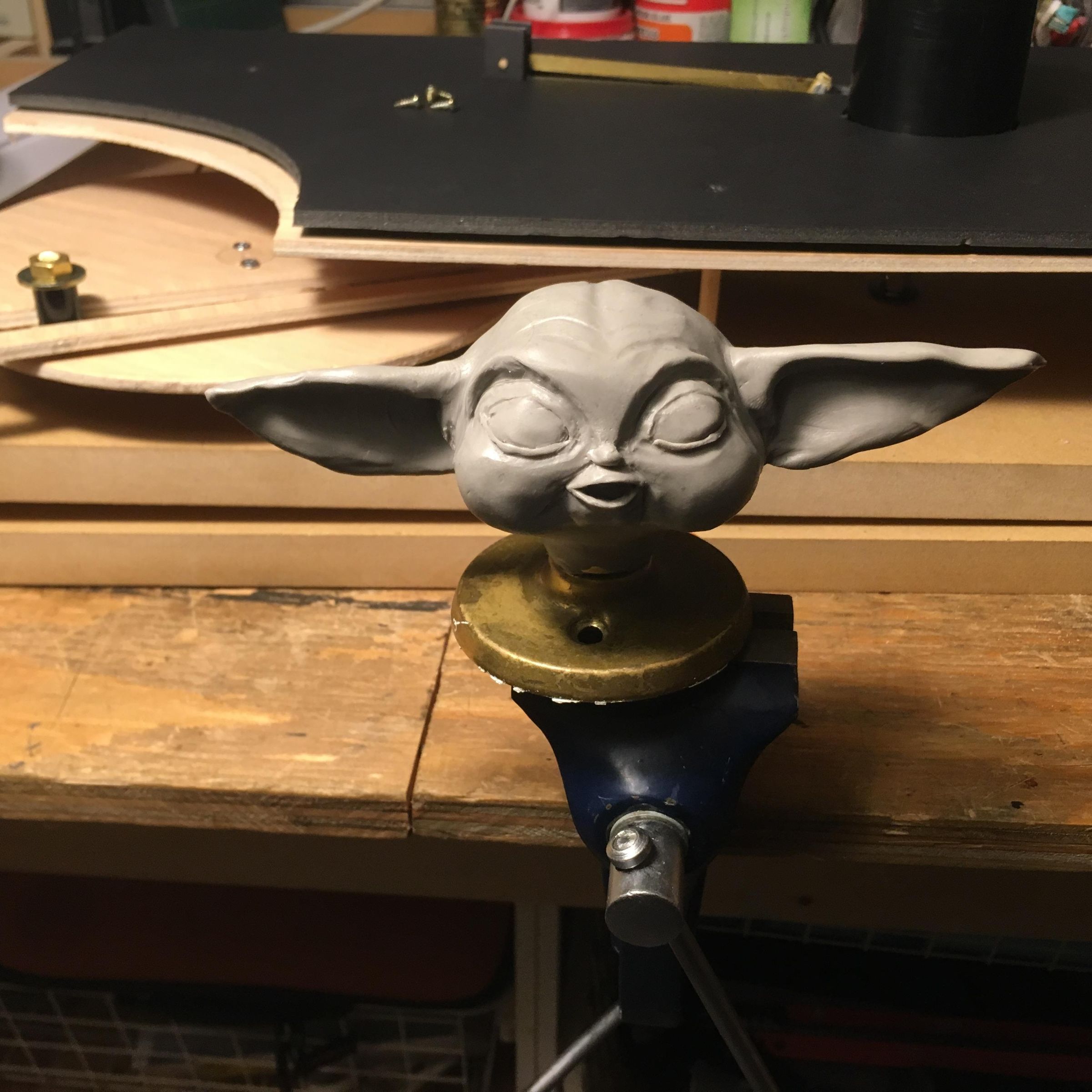 Building a Mechanical Baby Grogu Automaton 10 Steps Instructables