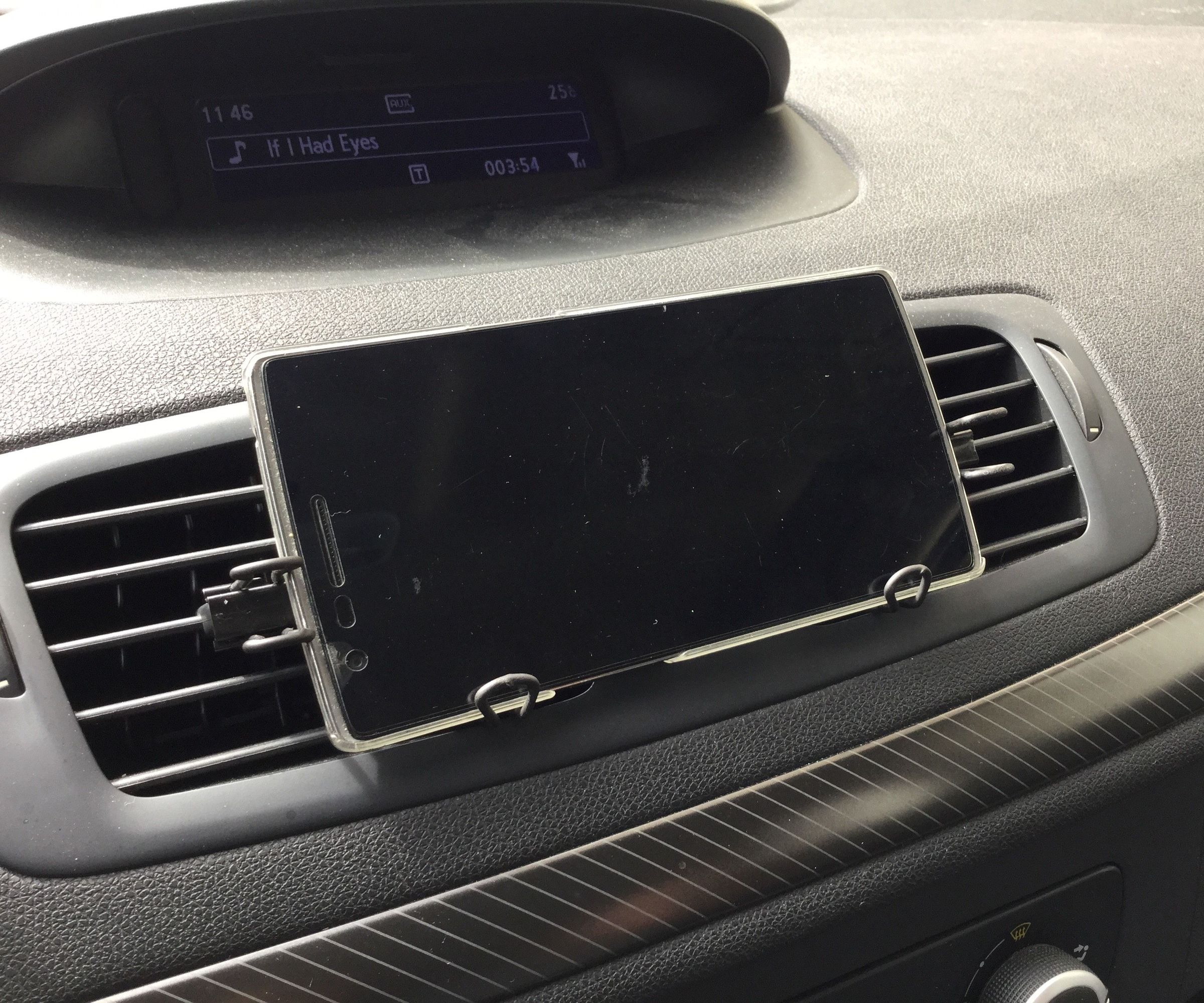 4 Paper Clip  Smartphone Car Holder