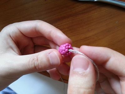 Making Raspberry (fruit Part)