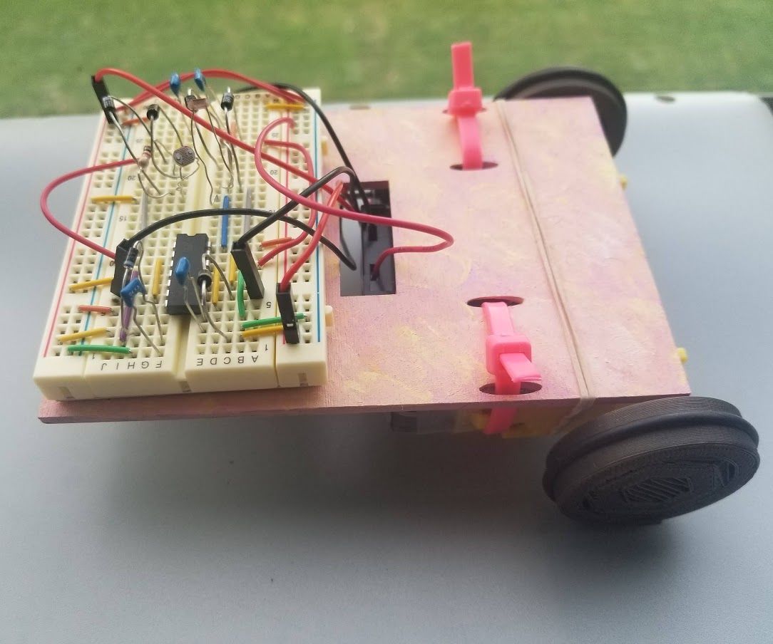 Light-Controlled Robot