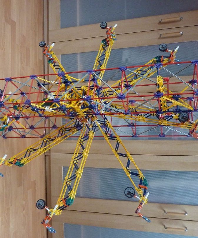 Ferris Wheel Lift, a Knex Ball Machine Lift